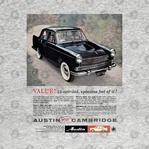 AUSTIN CAMBRIDGE A55 - advert by Throwback Motors